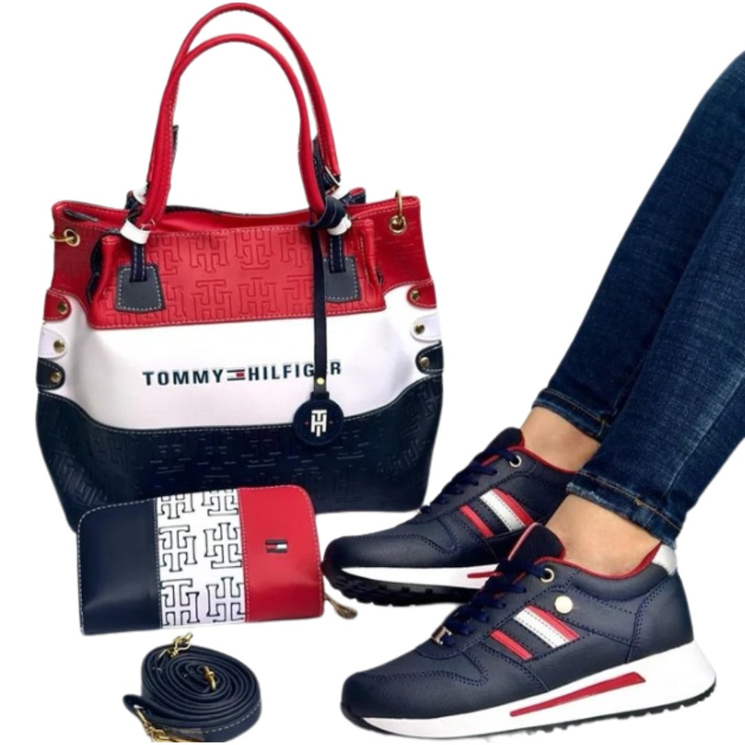 Bolso + Calzado + billetera Tommy Hilfiger