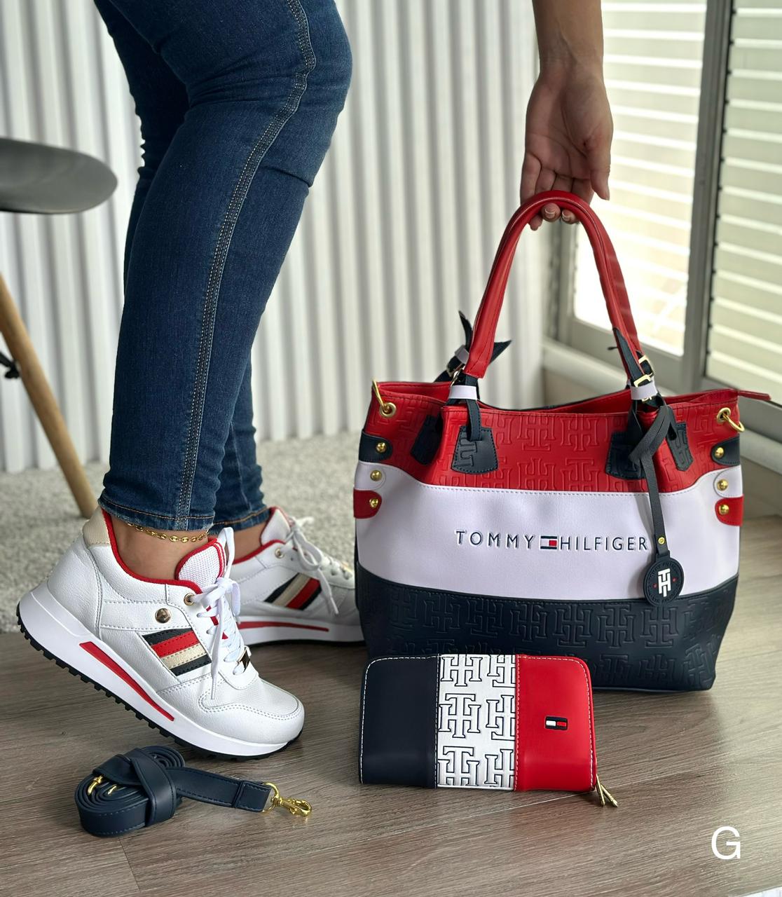 Bolso + Calzado + billetera Tommy Hilfiger