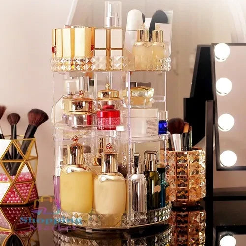 Organizador De Maquillaje Giratorio  360°
