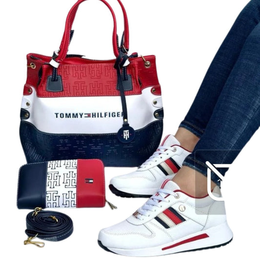 Bolso + Calzado + billetera Tommy Hilfiger
